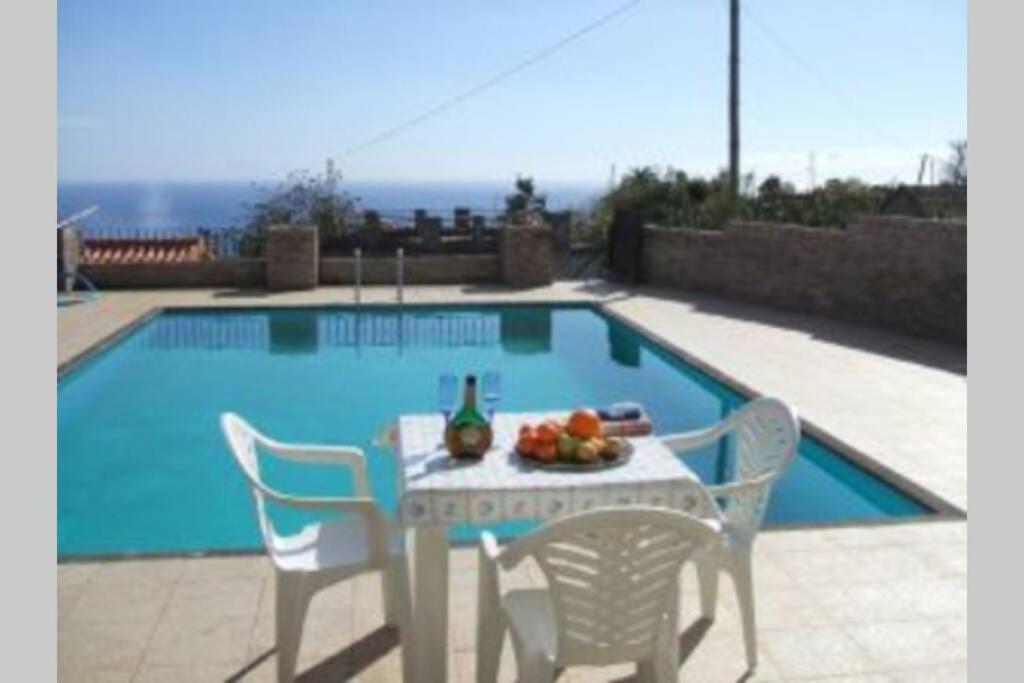 Casa Pedra Cottage Sea And Mountain Views Plus Pool Arco da Calheta  Esterno foto
